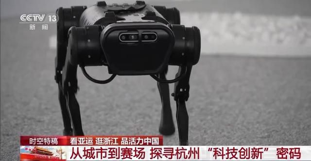 亚运赛场的机器狗“立大功”！你知道背后的故事吗？(图1)